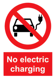 No Electric Car Charging